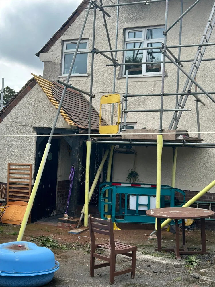 Scaffold — part of typical cost