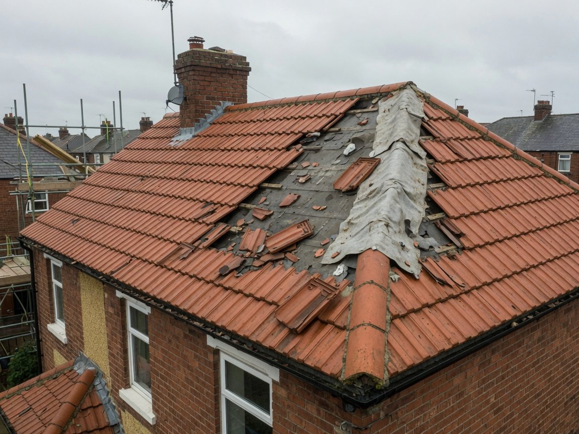 Storm damage repairs