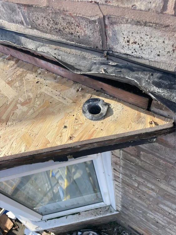 Flat roof project
